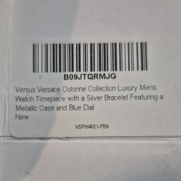 Versus Versace Silver and Blue Men's Watch - Picture 2 of 8